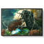 Feu de camp, Adirondacks, 1892 - Winslow Homer, toile tendue avec châssis-1206996037-1206996043