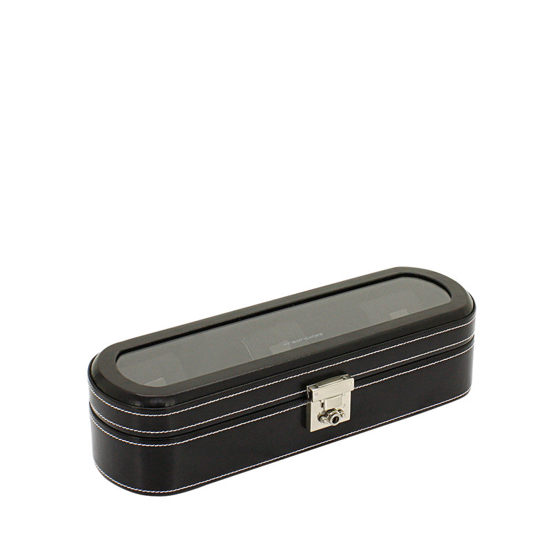 London Leather Watch Box