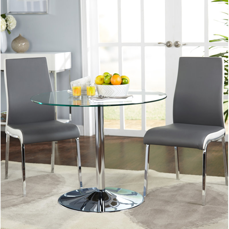 Ensemble repas 2 personnes Salerno, 3 pièces : 1 table, 2 chaises