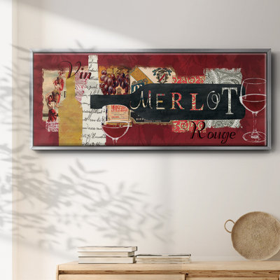 Merlot - toile encadrée