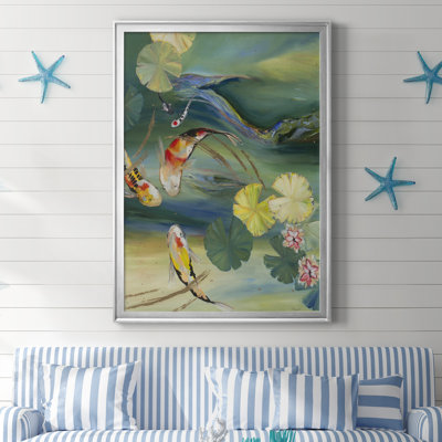 Toile encadrée de qualité supérieure «A MOMENT IN TEMPS»