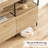 66.7" TV Stand for TVs up to 75", Modern Media Console with Metal Frame, Hidden Handle Doors, Open Shelves & Large Storage Cabinet with Soft-Close Hinges