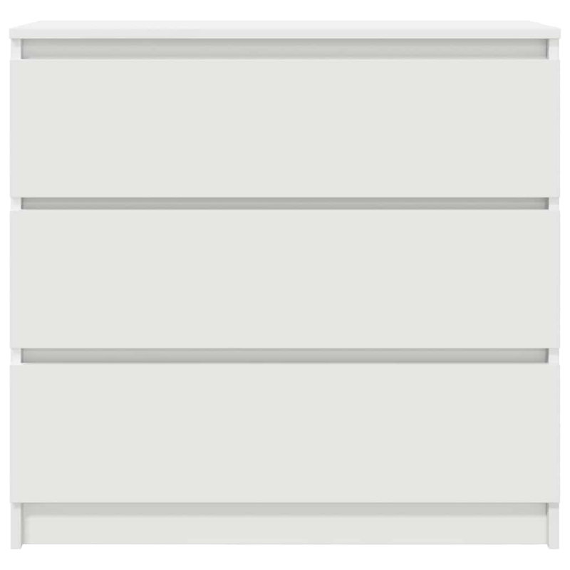 Sideboard 80X35x76 Cm Engineered Wood, White
