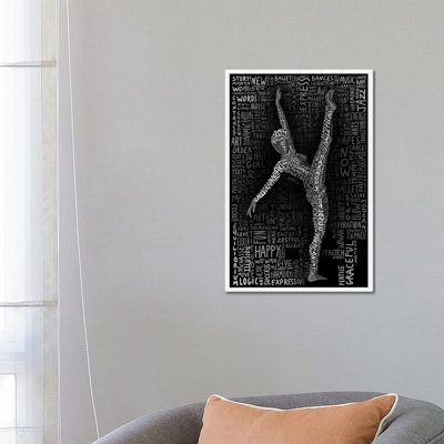 Dancer 1 Piece Wall Art on Canvas