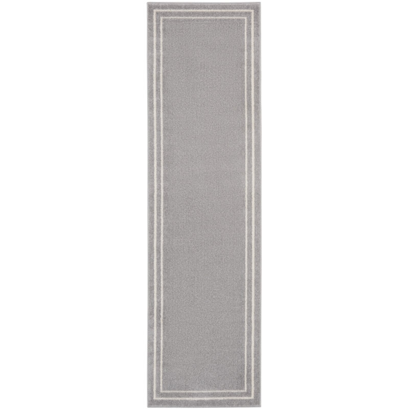 Tapis intérieur / extérieur ivoire Nourison Essentials, Tapis de couloir 2 pi x 6 pi