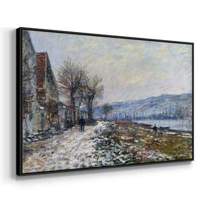 " The Seine At Lavacourt, Effect Of Snow, 1879 "