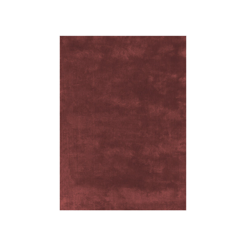 Ground Control Area Rug in Maroon, Rectangle 3' x 4'