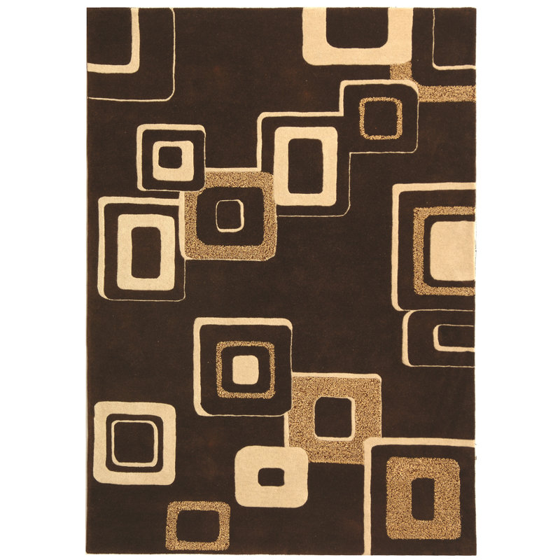 Jorie Hand Tufted Wool And Viscose Rug, Rectangle 3'6" x 5'6"