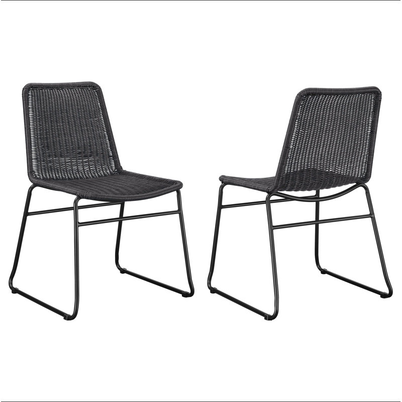 Ensemble de 2 chaises d'appoint Dacy