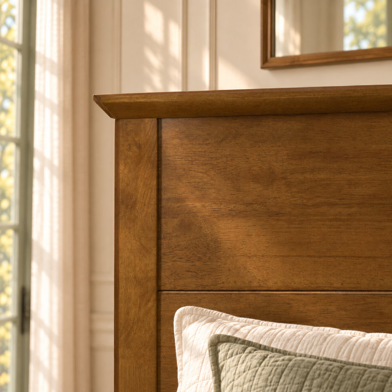 Base de lit en bois massif Cape