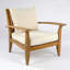 Ipanema Outdoor Teak Lounge Chair