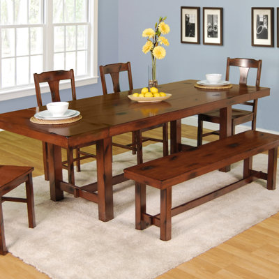 Freya 6 Piece Extendable Dining Set