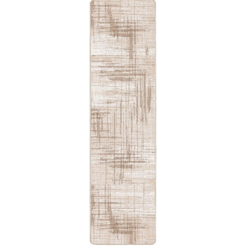 Residency Simply Casual Abstract Area Rug, Runner 2'1" x 7'8"