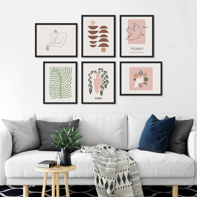 " Matisse Bird & Wild Plant " by Pablo Picasso 6 - Pieces