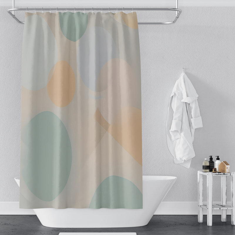 Rideau de douche Englevale, H 72 po x l 70 po