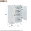 16 Pair Shoe Storage Cabinet