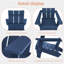 Chaise Adirondack pliante en plastique / résine-343010190