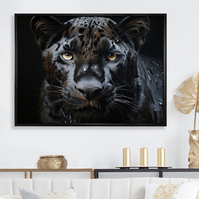 Sleek Panther Stalk I - Panther Animal Wall Decor