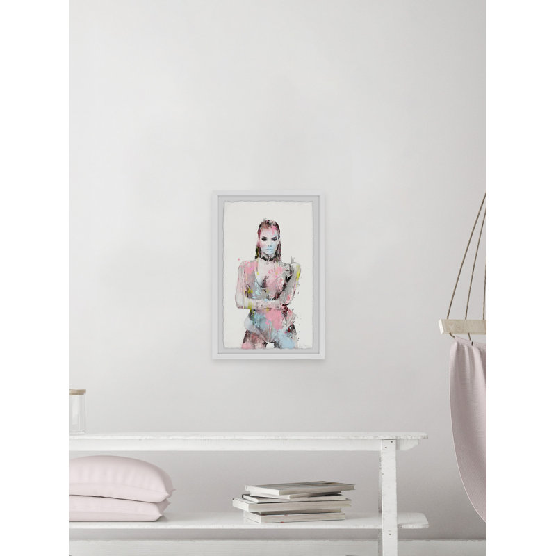 Girl On My Dream by Parvez Taj - Single Picture Frame Print, 30cm H x 20cm W x 3.81cm D