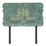 Signature Series 2-Line Lawn Address Sign