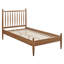 Structure de lit simple en noyer Zane-1045967286-1045967287