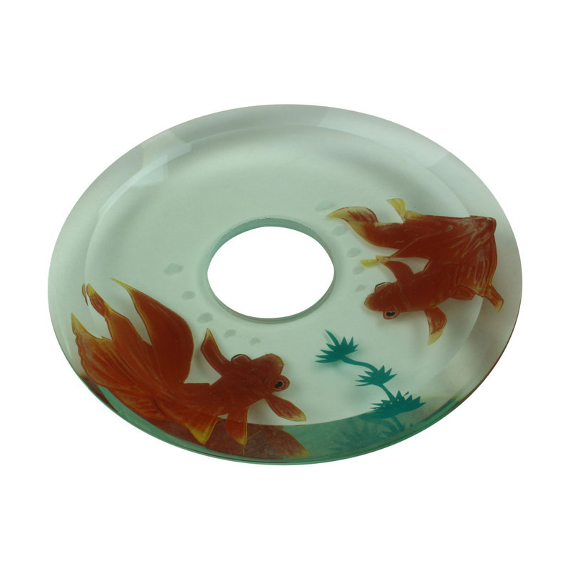 Plaque de rechange pour plateau à disque en verre à robinet koi