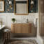 Meuble-lavabo mural simple 30 po avec lavabo-113471739