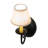 Aalbert Steel Candle Wall Light