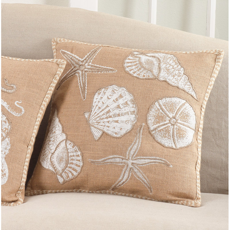 Coussin Neptunian I See Seashells