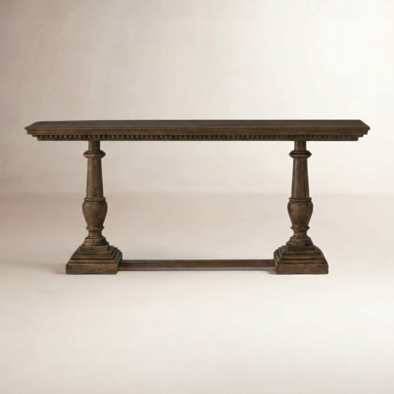 Everson 70'' W Solid Wood Console Table