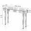 Aadan 120cm Silver Mirrored Console Table