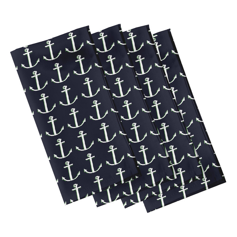 Harmon Polyester Square Napkin, Navy