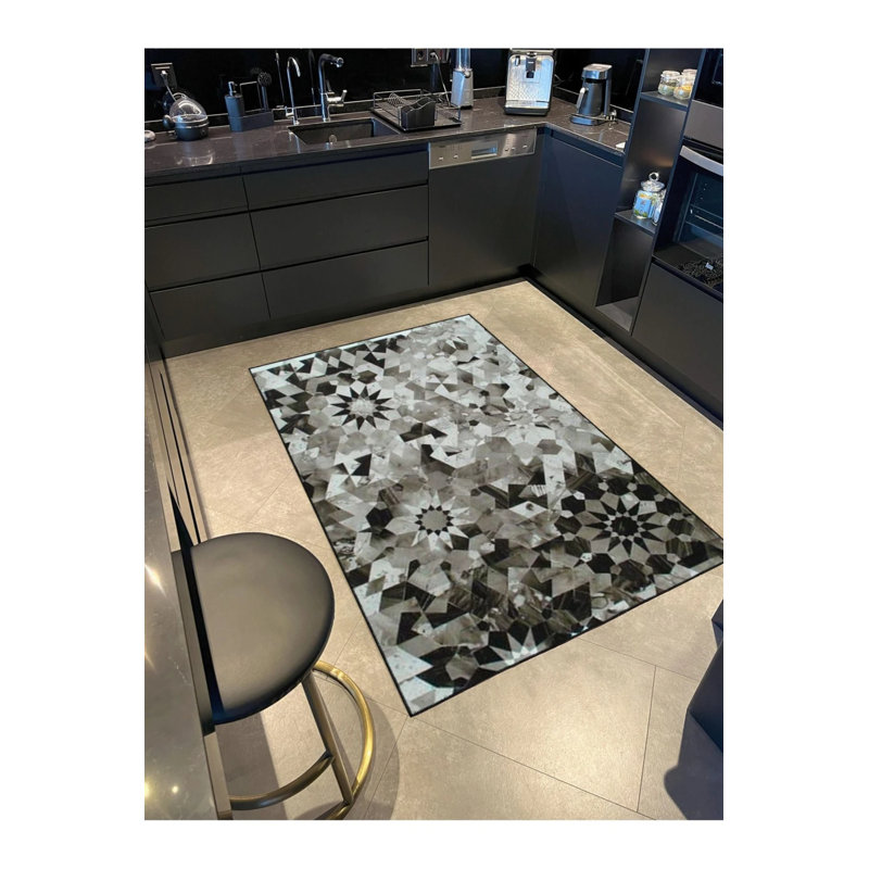 Star Woven Base Carpet And Washable Carpet, Runner 3'4" x 9'11"