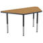Table d'activité trapézoïdale à hauteur réglable avec pieds trapus-774649180-774649210-774649214