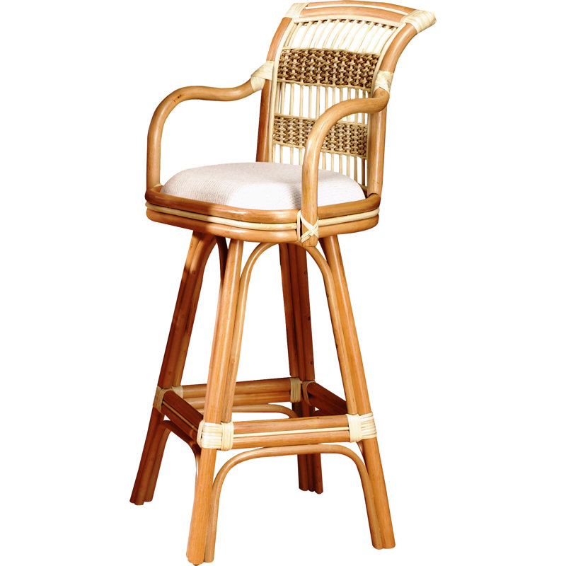 Tabouret de comptoir pivotant Spice Island, Tabouret de bar (assise de 30 po de hauteur)