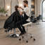 Tabouret ergonomique à roulettes, chaise pivotante réglable en hauteur pour bureau à domicile, salons de tatouage, de massage et cliniques de beauté (blanc)-1052881160