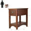 Table de chevet 1 tiroir Patino-1437764512