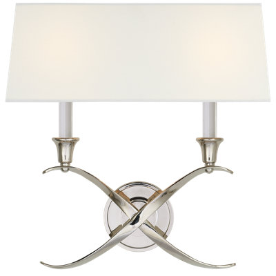 Chapman & Myers Cross Bouillotte Large Sconce