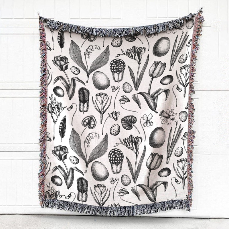 Polyester Throw, 60" W x 80" L