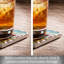 Ensemble de 4 sous-verres en pierre