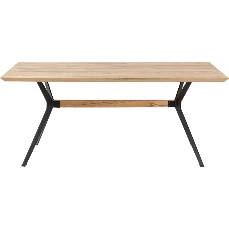 Table Downtown, Black, 78 cm H x 180 cm L x 90 cm W