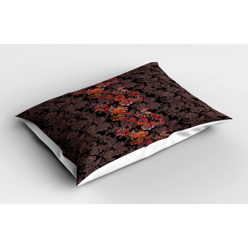 Star Polyester Floral Sham Set, Twin