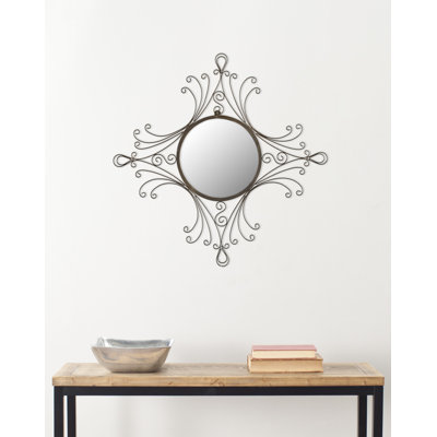 Chancey Metal Flat Wall Mirror