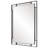 Metal Flat Wall Mirror