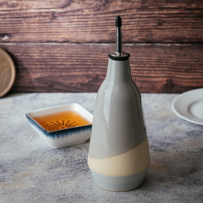 Dashall 400oz. Ceramic Single Oil / Vinegar Cruet