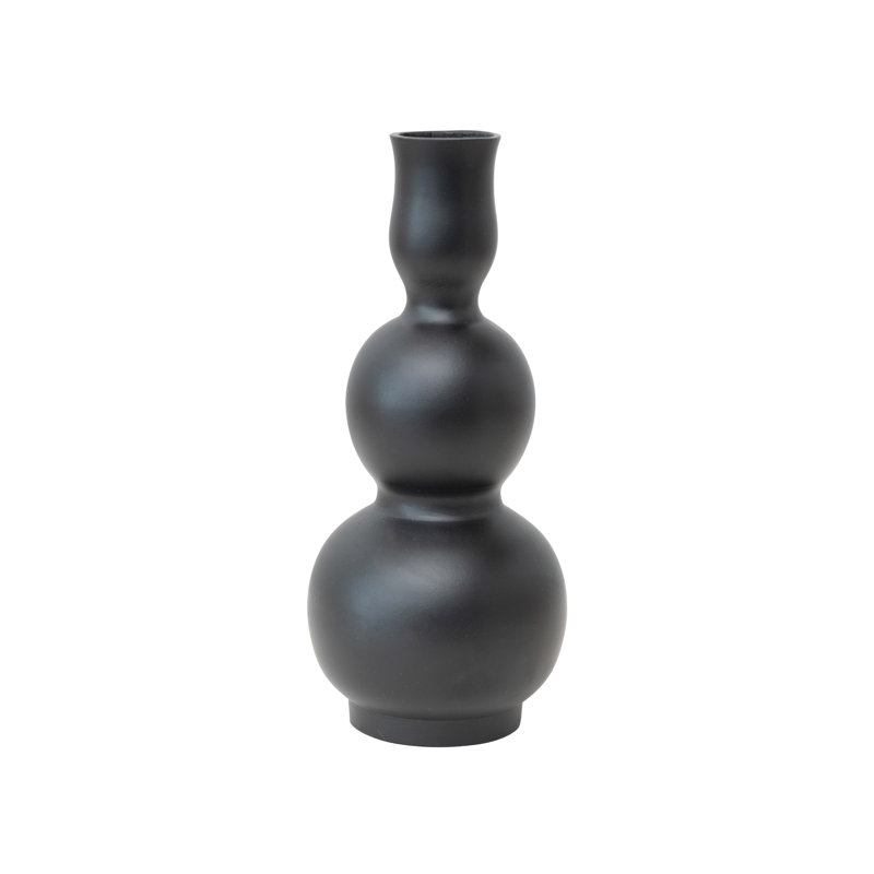 Sculptural Aluminum Vase