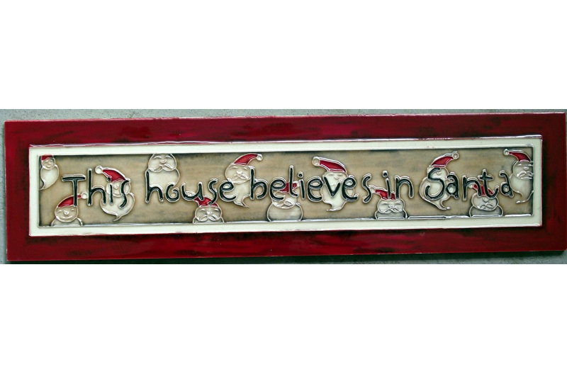Carrelage mural 4 x 16 po House Believe Santa