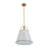 Nyjel 4 - Light Linen Tapered Pendant-840579870-840579868-849309244