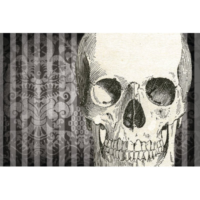 Skull - Wrapped Canvas Print