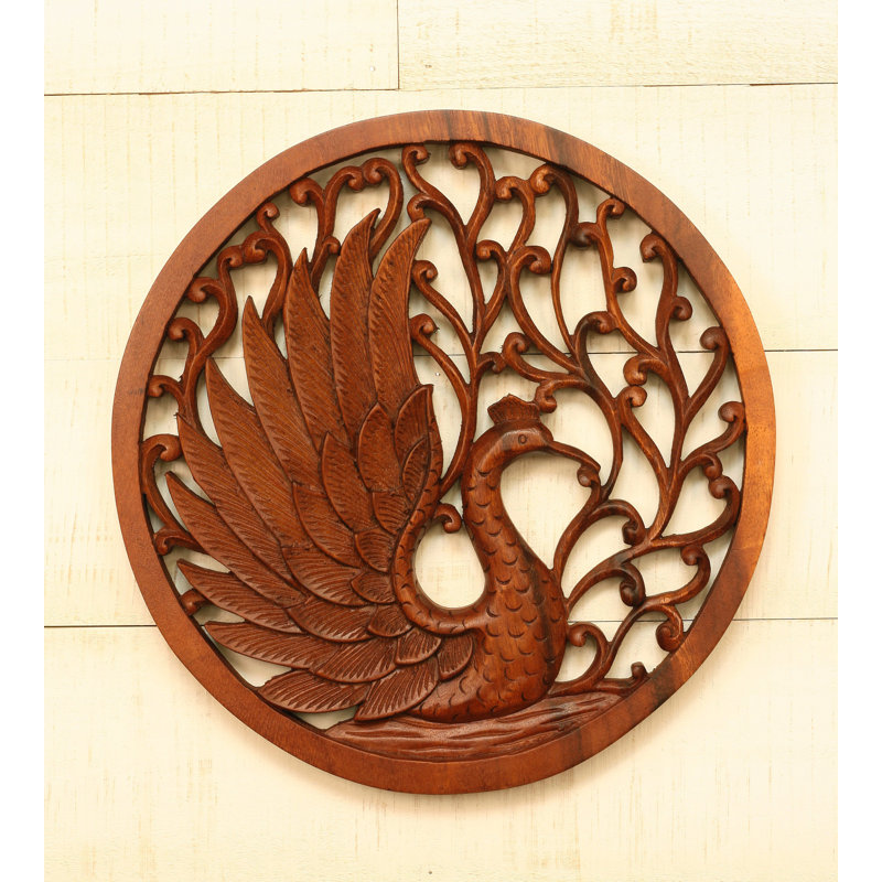 Panneau de relief en bois sculpté à la main en bois à suspendre à la main Statue Sculpture cadeau fabriqué à la main Art Home Decor Figurine décorative fait à la main